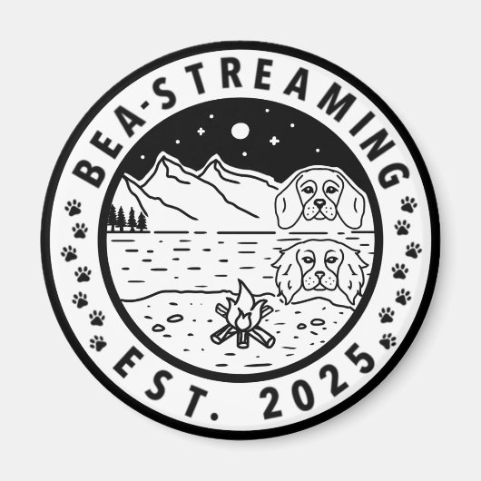 Logo-Magnet für Bea-Streaming Magnet (Vorne)
