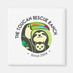 Logo Magnet für Toucan Rescue Ranch - Platz