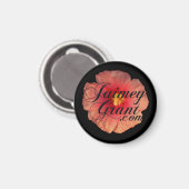 Logo-Magnet "JaimeyGrant.com" Magnet (Vorderseite/Rückseite)