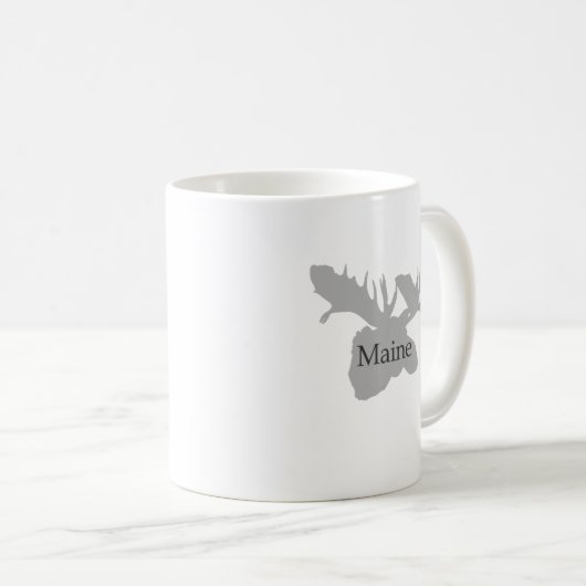 Logo Maines USA (Elche) Kaffeetasse (VorderseiteRechts)