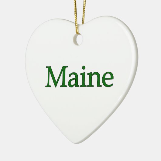 Logo Maines USA Keramikornament (Links)