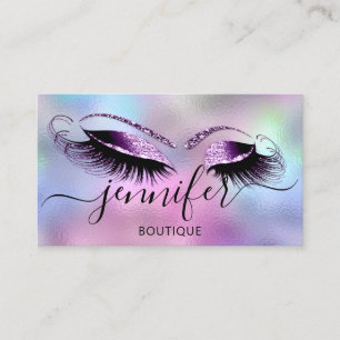Logo-Makeup-Boutique Lash Studio Brooks Visitenkarte