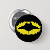 Logo Manta Ray Button (Vorne & Hinten)