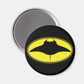 Logo Manta Ray Magnet (Vorderseite/Rückseite)