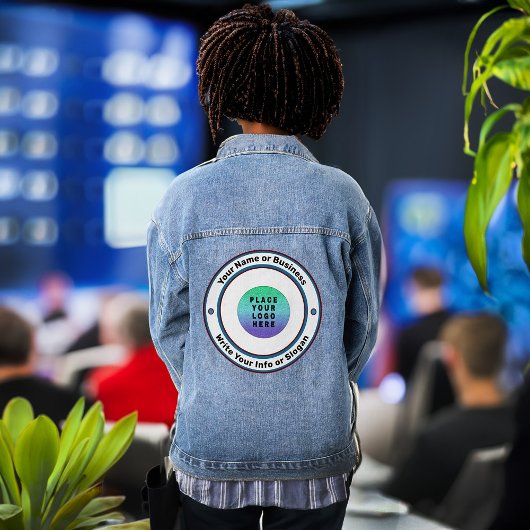 Logo-Marketing für Unternehmen Jeansjacke