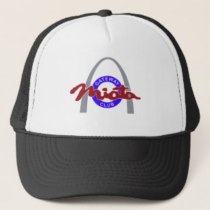 Logo-Maschen-Kappe Truckerkappe