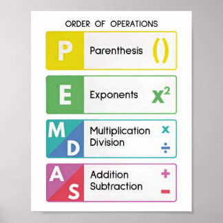 Logo-Matte für klassisches Poster in High School