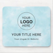 Logo-Maus für Unternehmen Mousepad (Vorne)