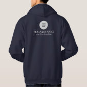 Logo-Mäuse für Unternehmen mit Back & Front Print- Hoodie (Rückseite)