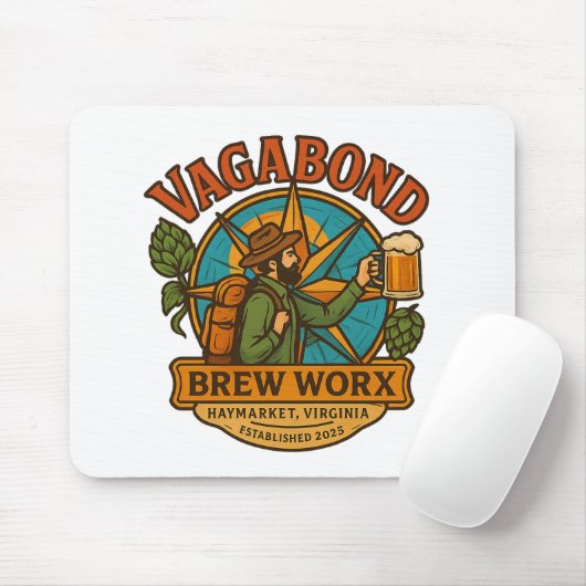 Logo-Mauspad Mousepad (Mit Mouse)