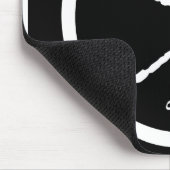 Logo-Mausunterlage des Kreises 9sundays Mousepad (Ecke)