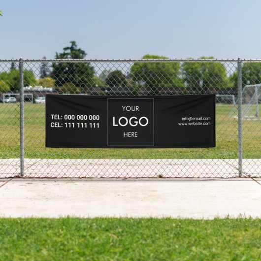 Logo Minimalistisch Modern Banner (Insitu)