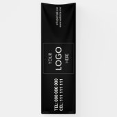 Logo Minimalistisch Modern Banner (Vertikal)