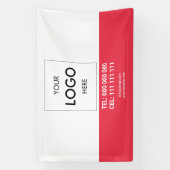 Logo Minimalistisch Modernes Business-Banner Banner (Vertikal)