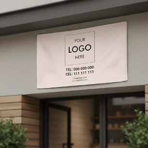 Logo Minimalistisch Modernes Business-Banner Banner