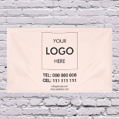 Logo Minimalistisch Modernes Business-Banner Banner
