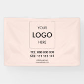Logo Minimalistisch Modernes Business-Banner Banner (Horizontal)