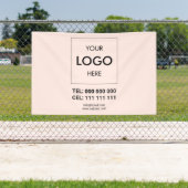 Logo Minimalistisch Modernes Business-Banner Banner (Insitu)