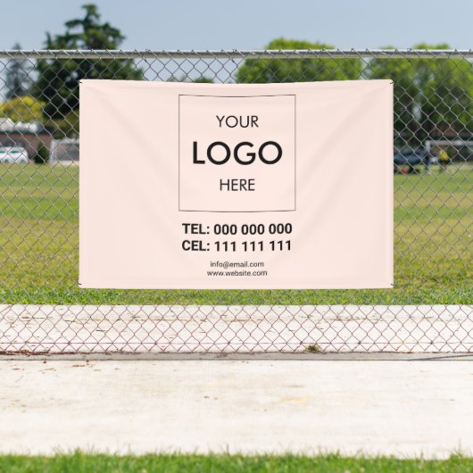 Logo Minimalistisch Modernes Business-Banner Banner (Insitu)