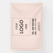 Logo Minimalistisch Modernes Business-Banner Banner (Vertikal)