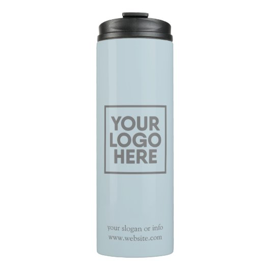 Logo | Minimalistisch Therme in der Geschäftsgesel Thermosbecher (Vorderseite)