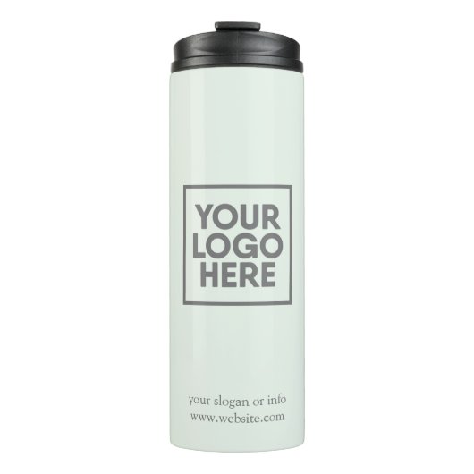 Logo | Minimalistisch Therme in der Geschäftsgesel Thermosbecher (Vorderseite)