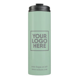 Logo | Minimalistisch Therme in der Geschäftsgesel Thermosbecher