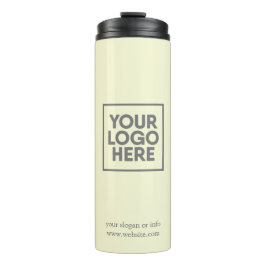 Logo | Minimalistisch Therme in der Geschäftsgesel Thermosbecher