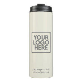 Logo | Minimalistisch Therme in der Geschäftsgesel Thermosbecher