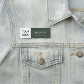 Logo-Minimalistische Bezeichnung Namensschild (Beispiel)