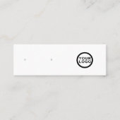 Logo-Minimalistische Schmuckkollektion Mini Visitenkarte (Vorderseite)