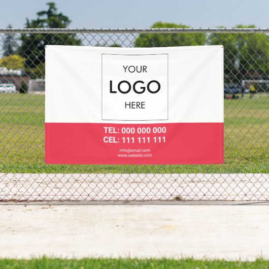 Logo-Minimalistischer Beruflicher Geschäftsbanner Banner (Insitu)