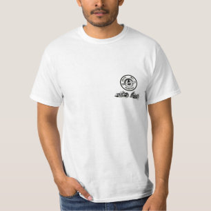 Logo mit dem kundenspezifischen Boden hoch und T-Shirt