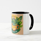 Logo mit dem Text-Dschungelbecher Tasse (VorderseiteRechts)