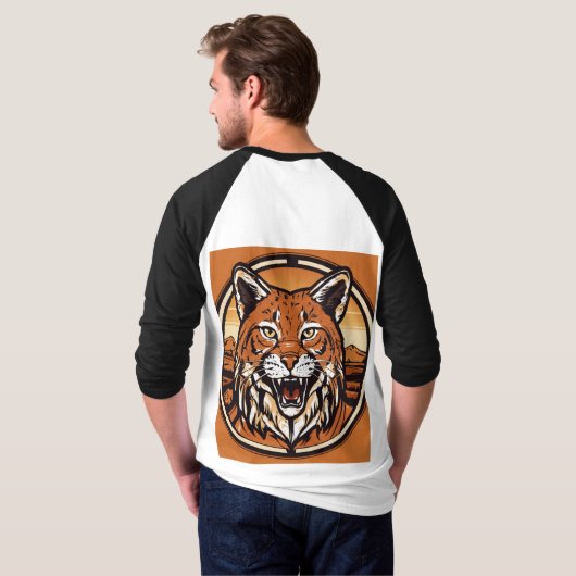 Logo mit Stilstil T-Shirt (Schwarz voll)