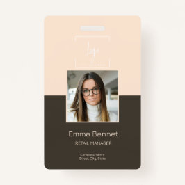 Logo Mitarbeiter Foto ID Company Ausweis