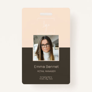 Logo Mitarbeiter Foto ID Company Ausweis