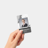 Logo-Mitarbeiter-ID für Square- oder Circle Style- Ausweis (Handheld)