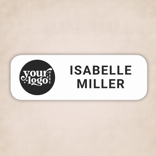 Logo-Mitarbeiter-Magnet- oder Namensschild