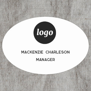 Logo-Mitarbeiter-Magnet- oder Namensschild