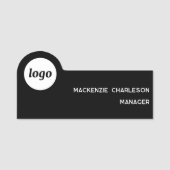 Logo-Mitarbeiter-Markierung für Magnetic- oder But Namensschild (Vorderseite)