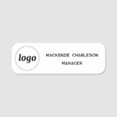 Logo-Mitarbeiter-Markierung für Magnetic- oder But Namensschild (Vorderseite)