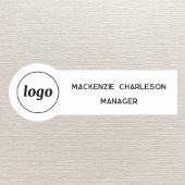 Logo-Mitarbeiter-Markierung für Magnetic- oder But Namensschild