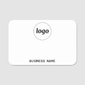 Logo-Mitarbeiter-Personal-Geschäftsnamensschild Namensschild (Vorderseite)