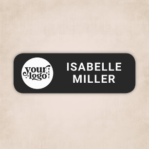 Logo Mitarbeiter Personal Magnet- oder Ansteckname Namensschild