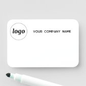 Logo Mitarbeiter Personal Magnetisch oder Pin Troc Namensschild (Beispiel)