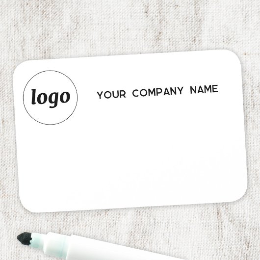 Logo Mitarbeiter Personal Magnetisch oder Pin Troc Namensschild