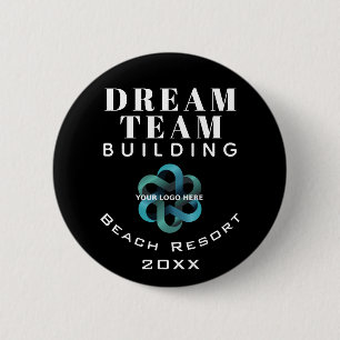 Logo-Mitarbeiter von Black Dream Team Gebäude Comp Button