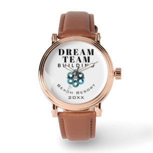 Logo-Mitarbeiter von Dream Team Gebäude Company Armbanduhr