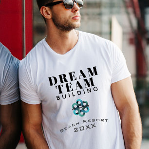 Logo-Mitarbeiter von Dream Team Gebäude Company T-Shirt